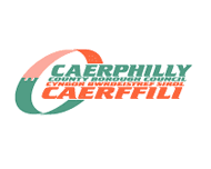 Logo for Caerphilly local authority